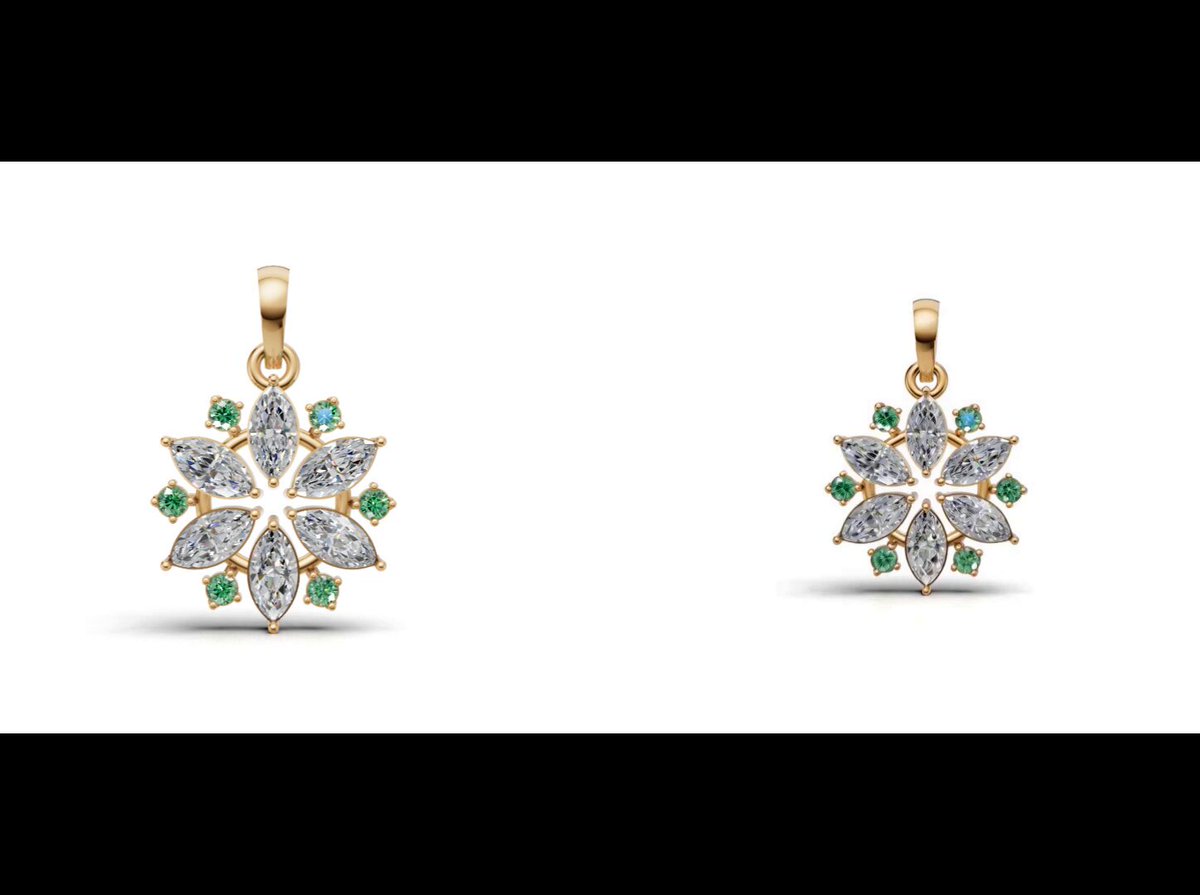 360 Degree Jewelry Pendant Rotation