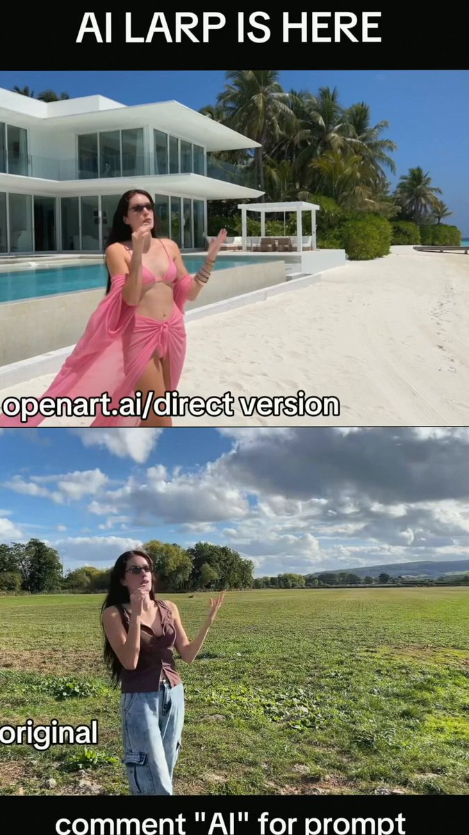 Field performance swapped to tropical beach