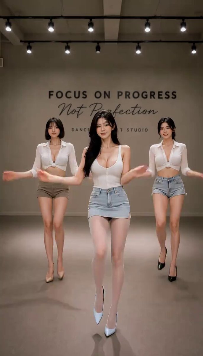 AI Re-dressed Dance Performance in Studio