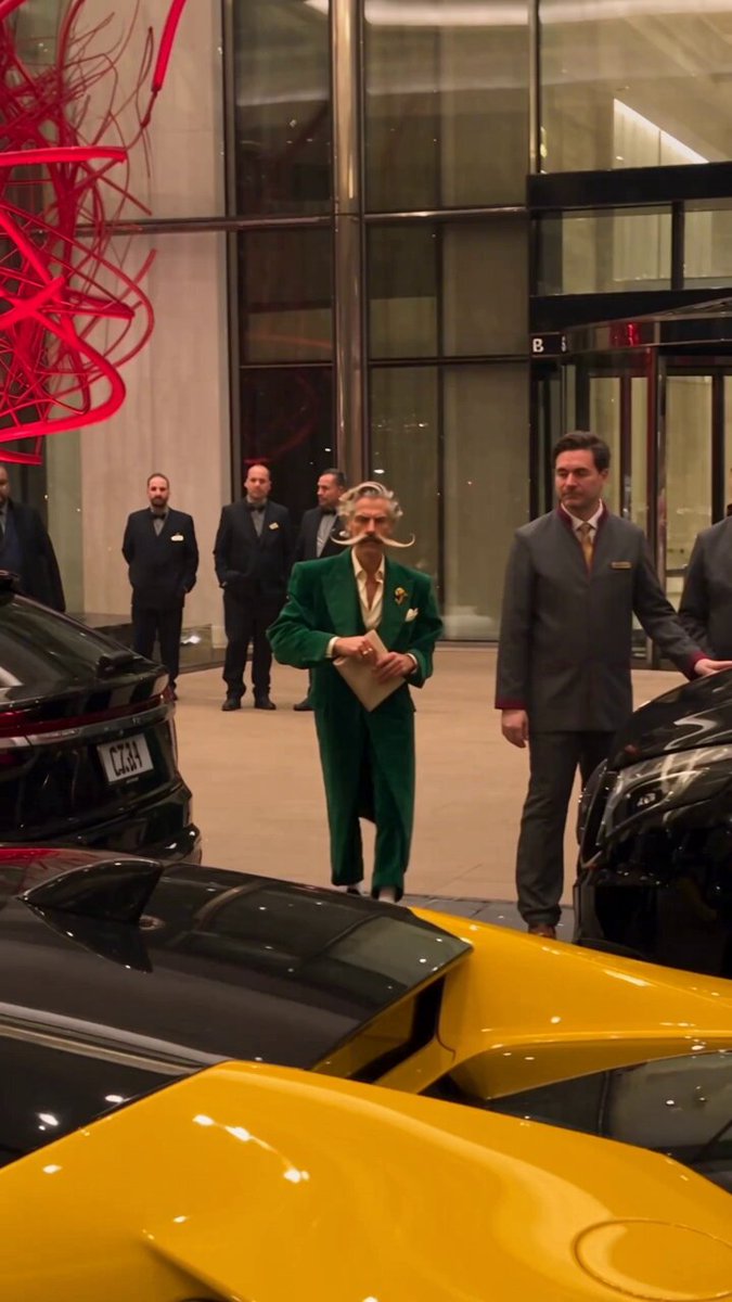 Eccentric Gentleman in Long Shoes