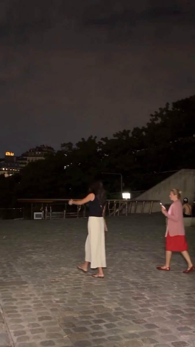 Stylized Martial Arts Dance Crew at Night