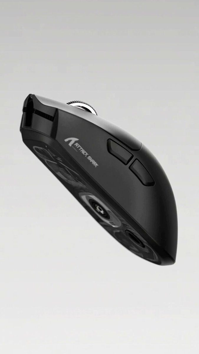 Matte Black Gaming Mouse Showcase