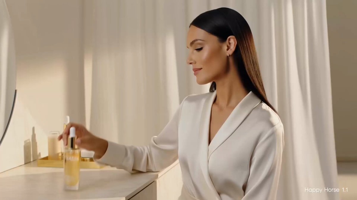Luxury Skincare Commercial Sequence