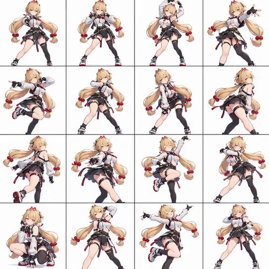 Anime Girl High-Energy Dance
