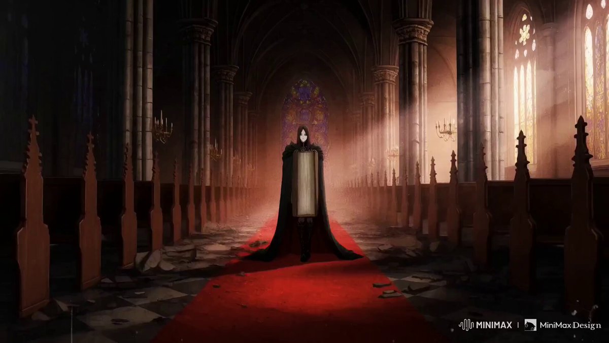 Gothic dark fantasy anime music video