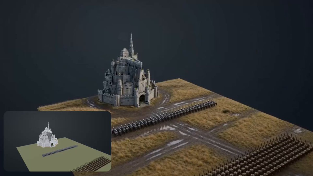 Match reference camera, swap materials