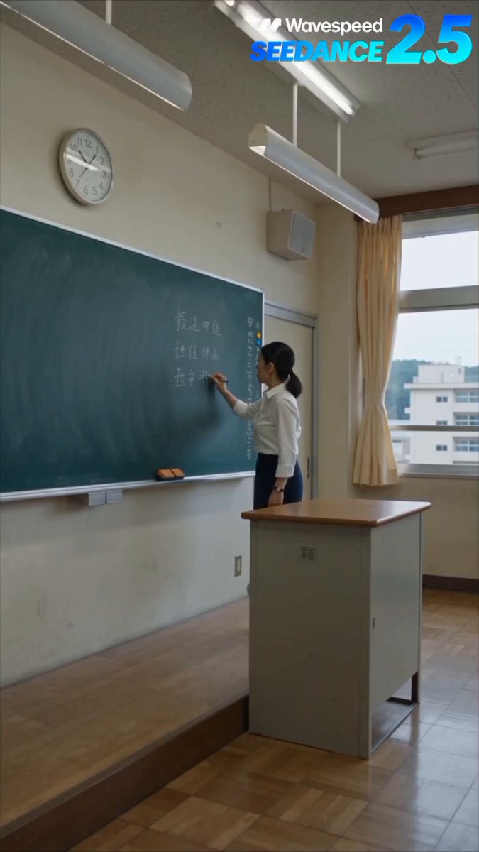Japanese school horror outbreak sequence
