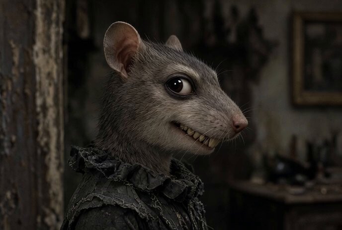 Rat lady transforms into possum