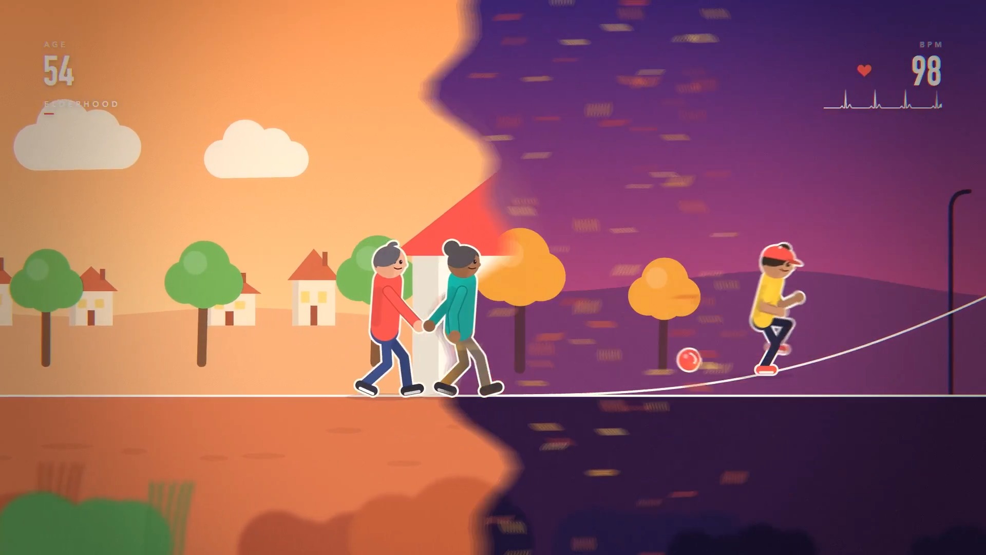 Cycle of life motion graphics showreel