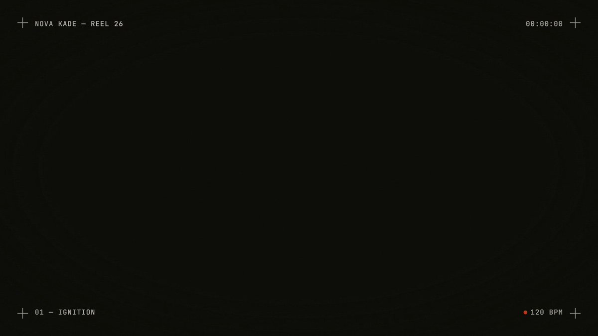 Cinematic motion graphics showreel