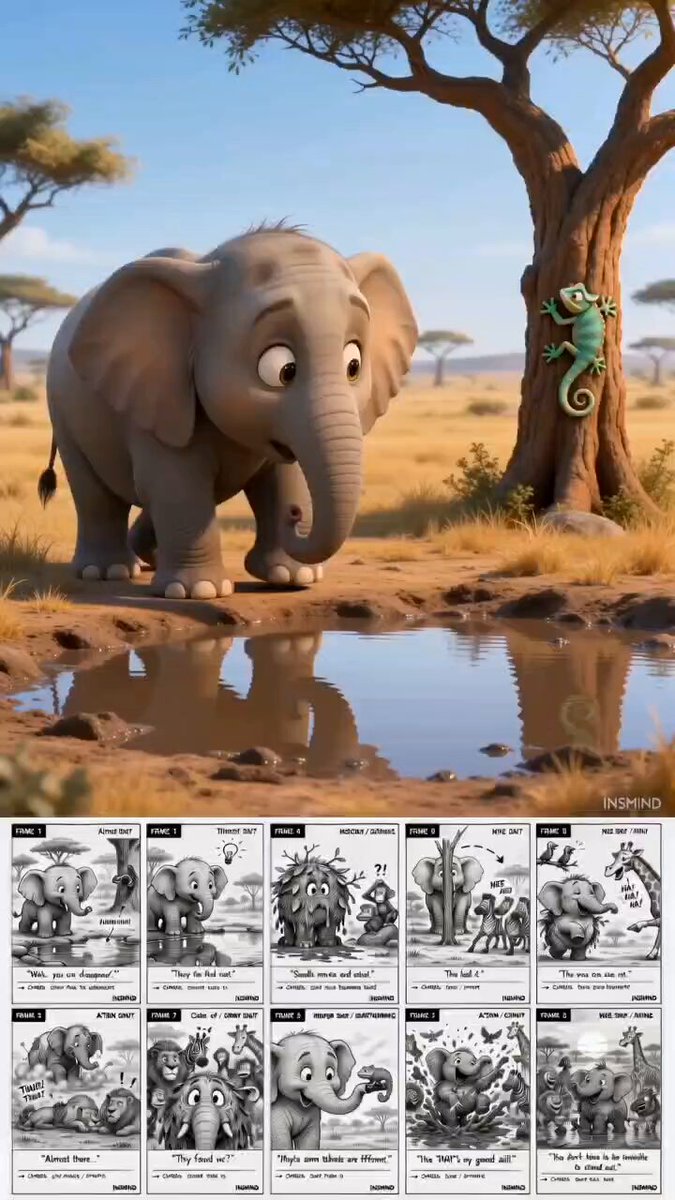 Brought this cute animation to life using Seedance 2.5 on insmind_com P